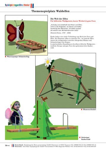 Themenspielplatz Waldelfen - Spielplatzgeräte Maier