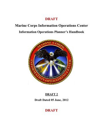 IO Planner Handbook - Marine Corps Base Quantico