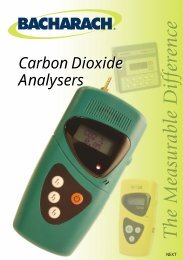 Carbon Dioxide Analysers Carbon Dioxide Analysers - The Canary ...