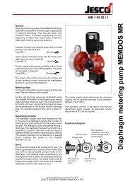 Diaphragm metering pump MEMDOS MR-ATE