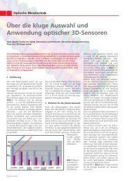 ÃƒÂœber die kluge Auswahl und Anwendung ... - 3D Shape GmbH