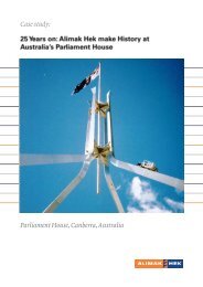Case study: Parliament House, Canberra, Australia