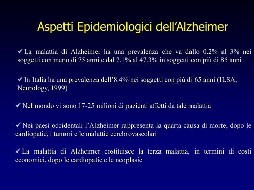 I Disturbi Comportamentali e Psichici nella Demenza - Scienze della ...