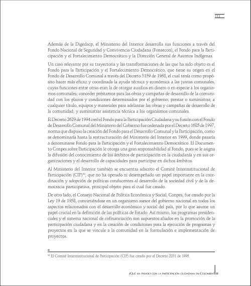 ¿Qué ha pasado con la participación ciudadana en Colombia?