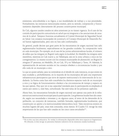 ¿Qué ha pasado con la participación ciudadana en Colombia?