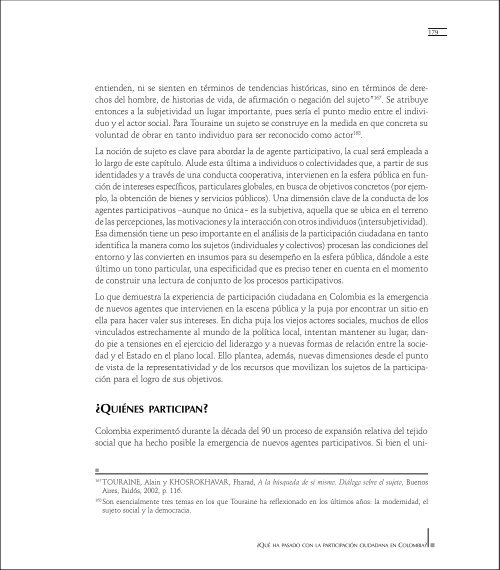 ¿Qué ha pasado con la participación ciudadana en Colombia?