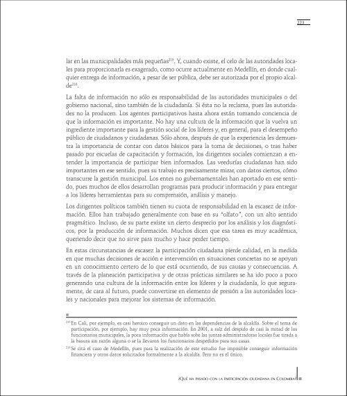 ¿Qué ha pasado con la participación ciudadana en Colombia?