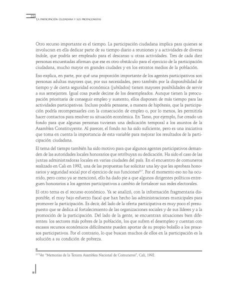 ¿Qué ha pasado con la participación ciudadana en Colombia?