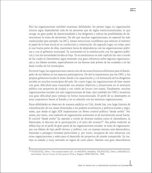 ¿Qué ha pasado con la participación ciudadana en Colombia?