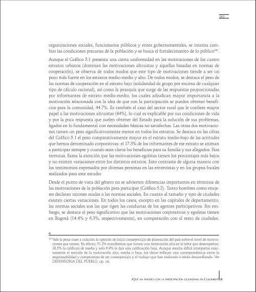 ¿Qué ha pasado con la participación ciudadana en Colombia?