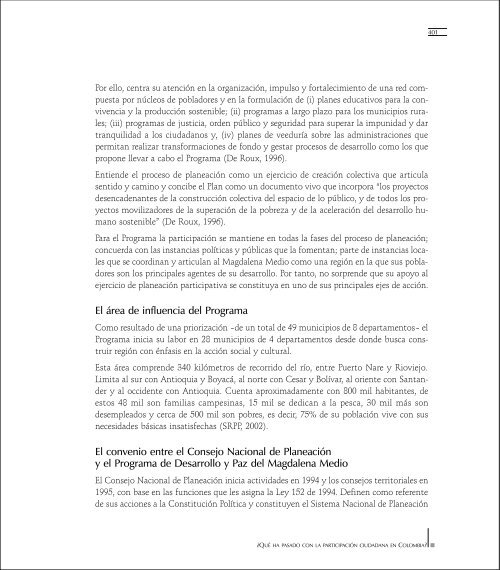 ¿Qué ha pasado con la participación ciudadana en Colombia?