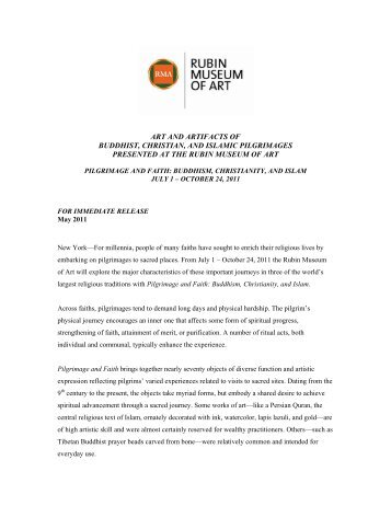 art and artifacts of buddhist, christian, and islamic - Rubin Museum ...