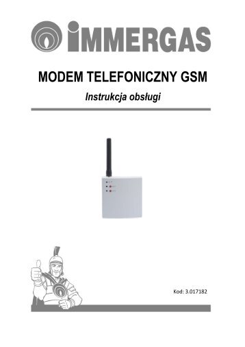 Modem telefoniczny GSM - 3.017182 - Immergas