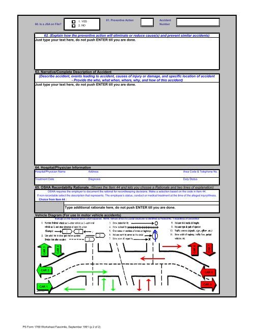 Form 1769 PS Form 1769 - branch 38