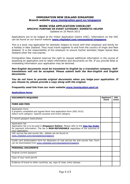 vfs uk tourist visa checklist