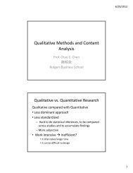 Qualitative Methods and Content Analysis - iacmr