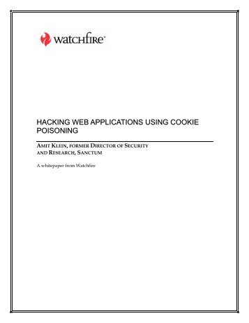 hacking web applications using cookie poisoning - HackBBS