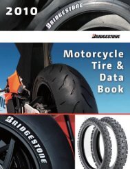 Bridgestone 2012 Motorcycle Tyre & Data Book - Eurotred