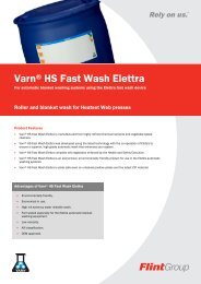 VarnÂ® HS Fast Wash Elettra - Flint Group