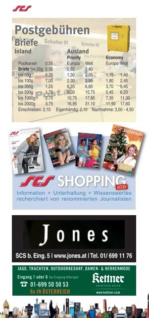 SCS-Telefonbuch 2011 - Shopping-Intern