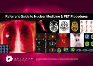 Referrer's Guide to Nuclear Medicine & PET Procedures