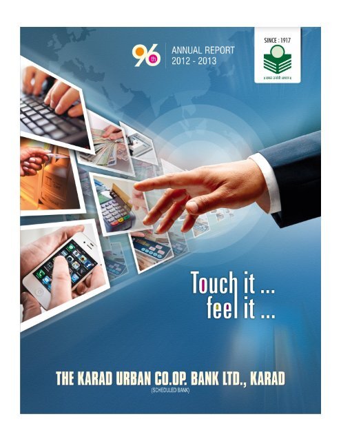 Download Annual Report Cover Page - Karad Urban Co-operative