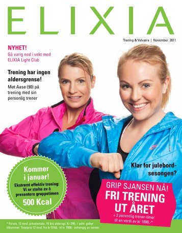 Fri treNiNg ut Ã¥ret - Elixia