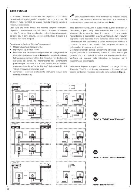 MANUALE ISTRUZIONI E CATALOGO RICAMBI ... - Nice-service.com