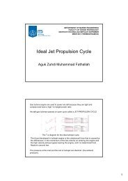 TUTORIAL Ideal Jet Propulsion Cycle - ITS