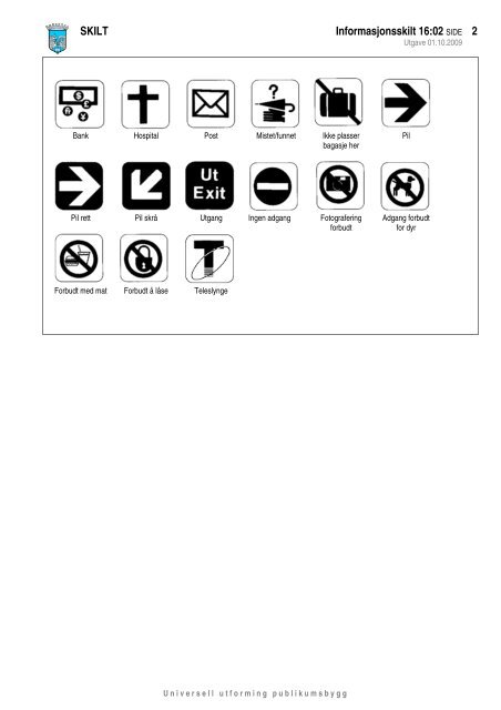 Trondheim kommune - Universell utforming