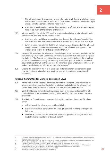 Succession Laws - Victorian Law Reform Commission