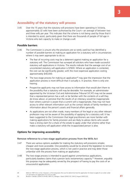 Succession Laws - Victorian Law Reform Commission