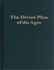 The Divine Plan of the Ages - AGS Consulting