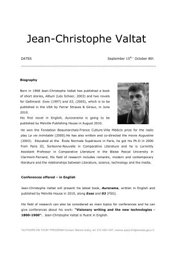 Jean-Christophe Valtat