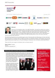 RREF Newsletter - Henley Business School