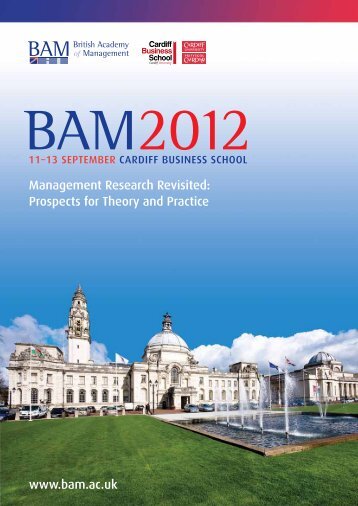 management research revisited: prospects for theory and practice ...