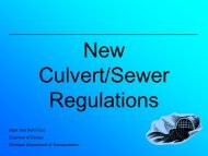 New Culvert and Sewer Regulations Presentation