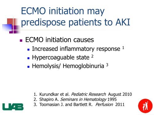 CRRT and ECMO Techniques and Outcomes from ... - CRRT Online