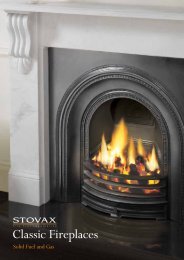 Classic Fireplaces - Brochures - Stovax