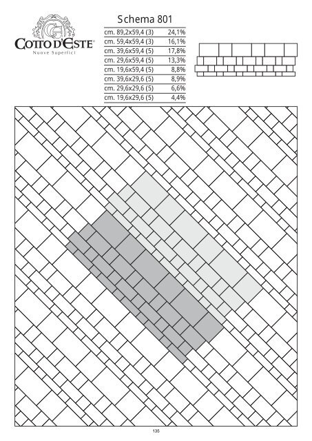 Schemi di posa Layouts Exemples de pose ... - Cotto d'Este