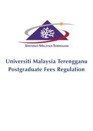 Postgraduate Fees Regulations - Universiti Malaysia Terengganu