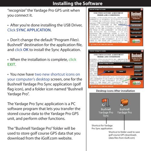 Yardage Pro Sync App-How to Install and Use for ... - Bushnell Golf