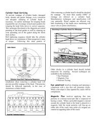 Cylinder Head Servicing - Dieselclass.com