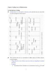 Chapter 6 Scaling Laws in Miniaturization