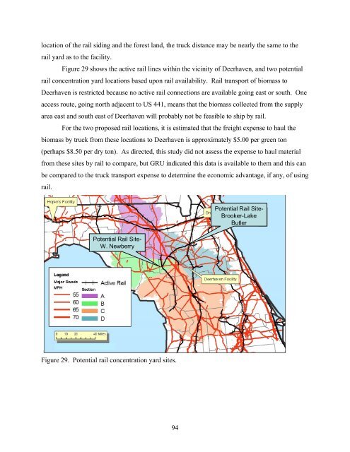 Biomass Resource Assessment Part I - Gainesville Regional Utilities