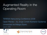 by Jorge Cortell (Kanteron Systems) - TNC2009 - Terena