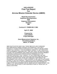 Final Test Report For Aircrew Mission Extender Device (AMXD)