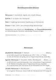 Logischer Adressraum - CS 4