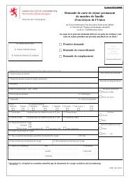 Demande de carte de sÃ©jour permanent de membre de famille d'un ...