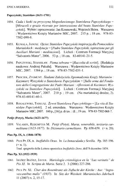 SCRIPTA PONTIFICIAE FACULTATIS THEOLOGICAE «MLARIANUM